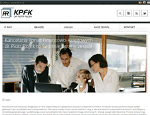 Tablet Screenshot of kpfk.pl